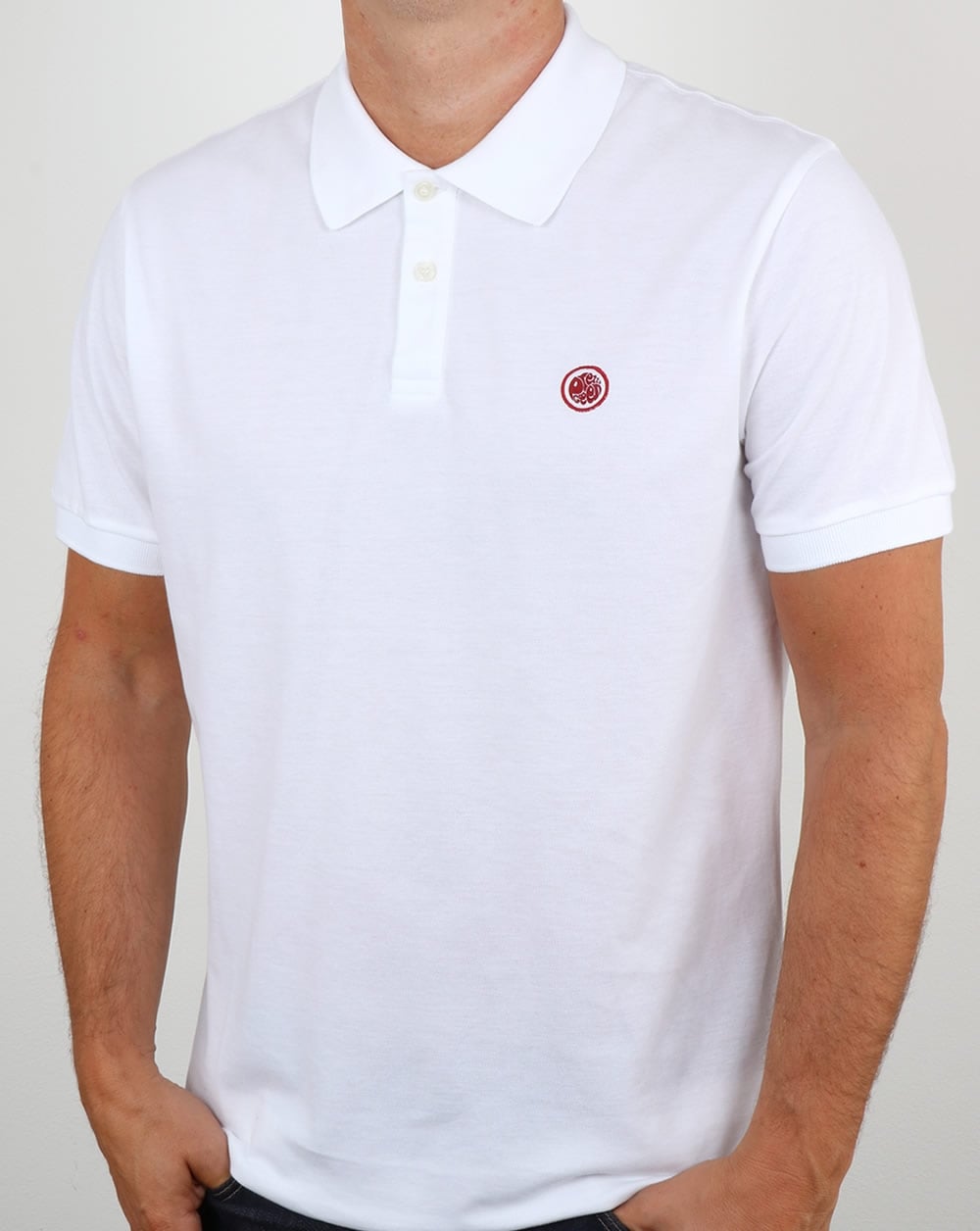 Pretty Green Hartford Polo Shirt White