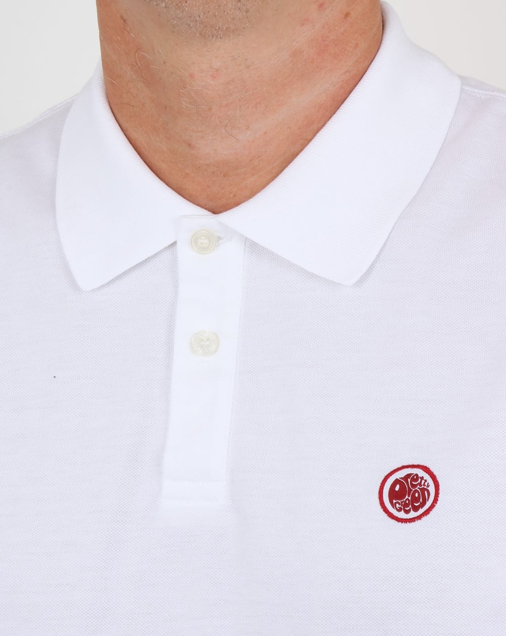 Pretty Green Hartford Polo Shirt White