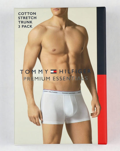 Tommy Hilfiger 3 Pack Boxer Shorts Navy/Multi Band