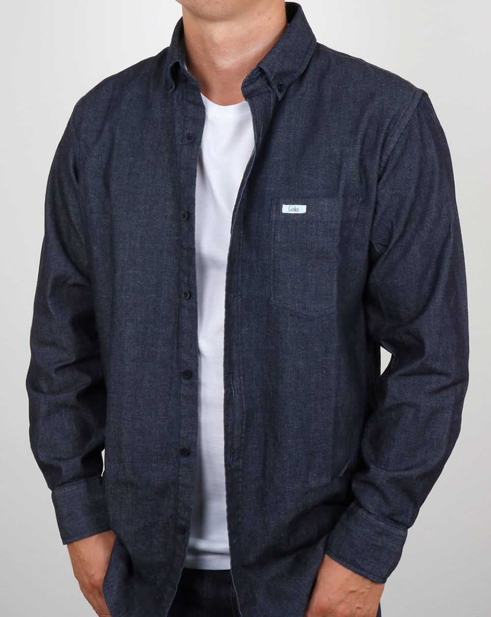 Lois Thom Denim Shirt Indigo