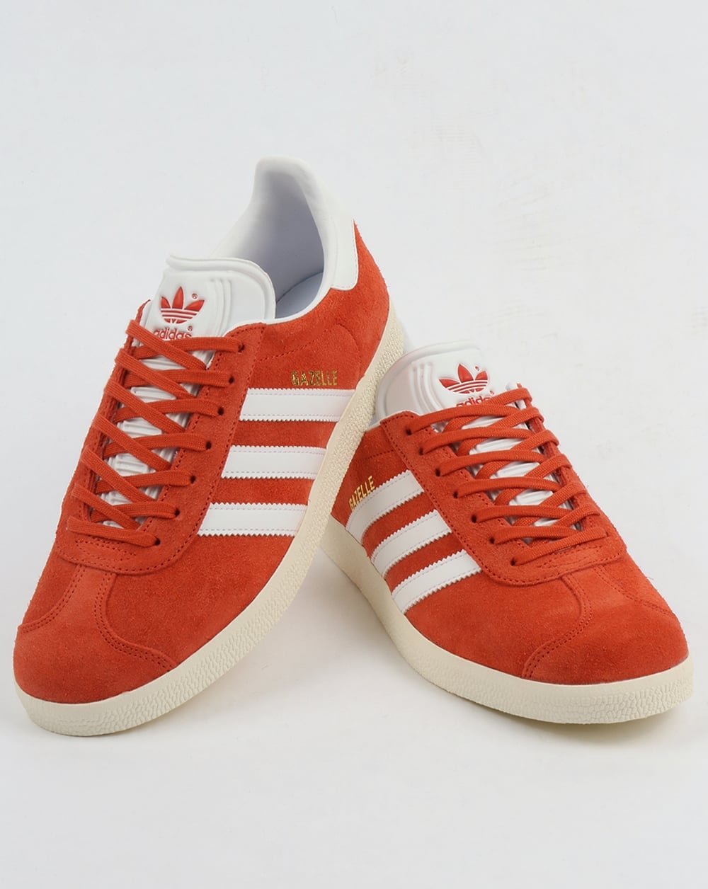 Adidas Gazelle Trainers Vintage Orange/White