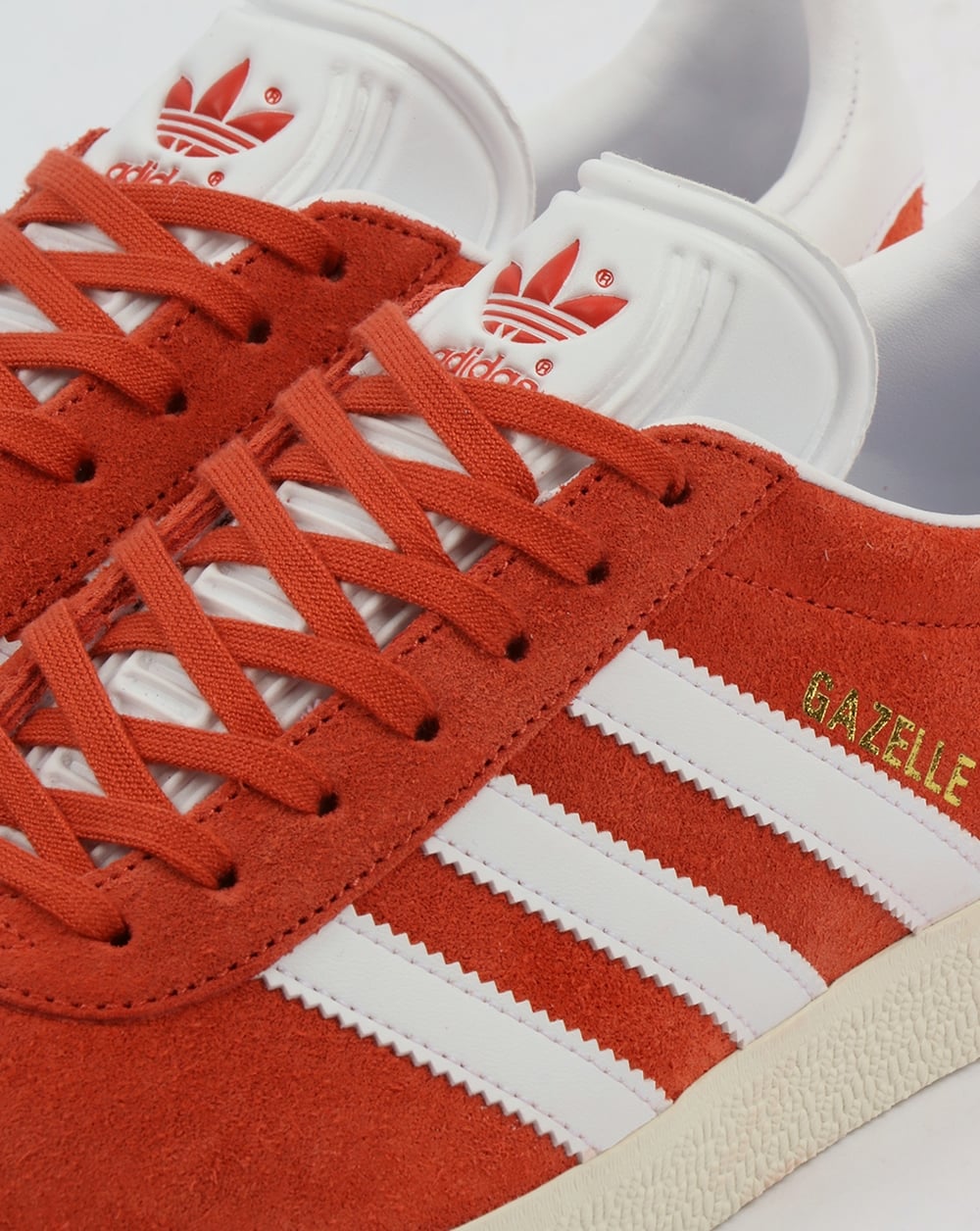 Adidas Gazelle Trainers Vintage Orange/White