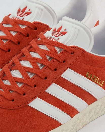 Adidas Gazelle Trainers Vintage Orange/White