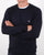 Gant Cotton Wool Crew Jumper Navy