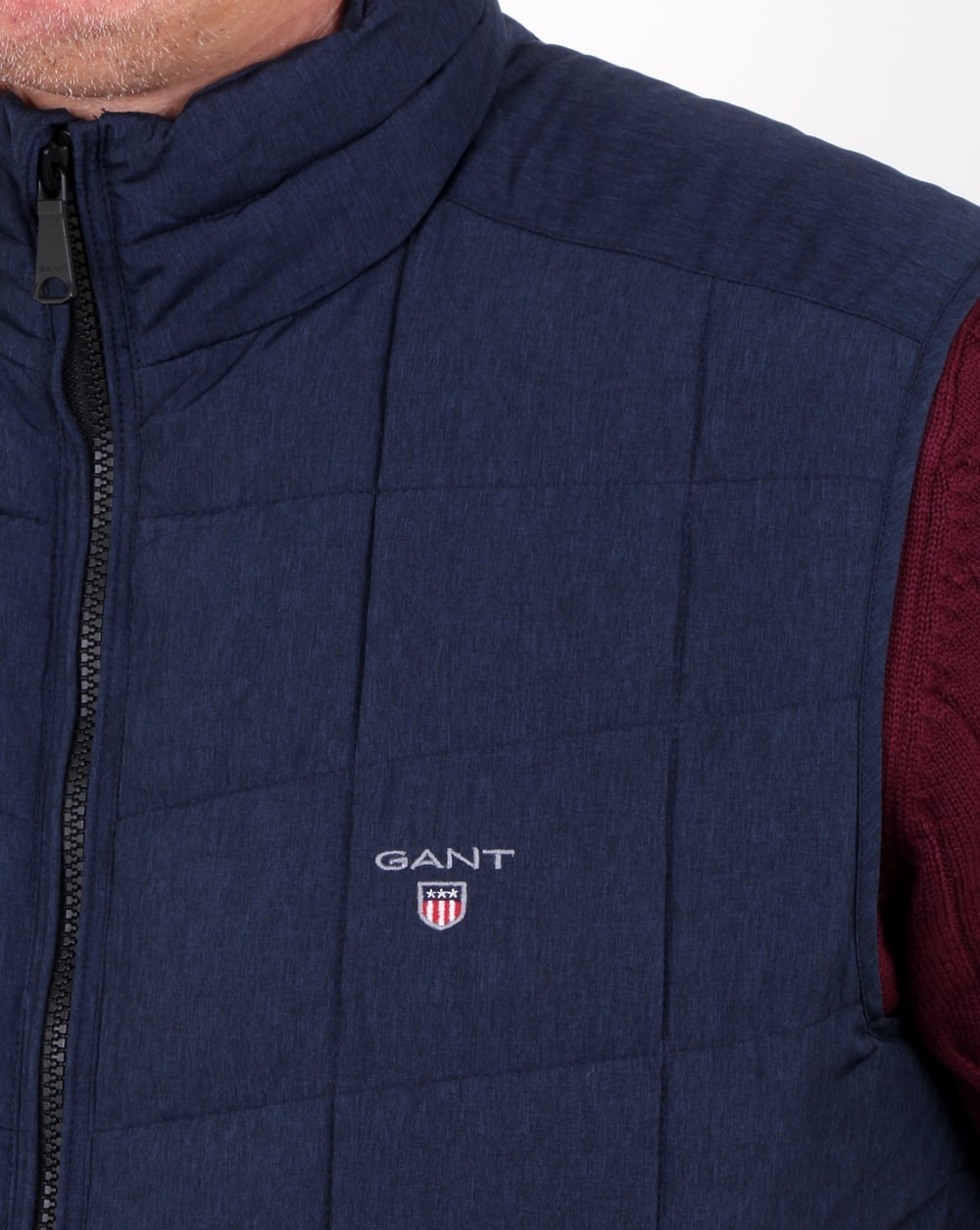 Gant Lw Cloud Vest Navy