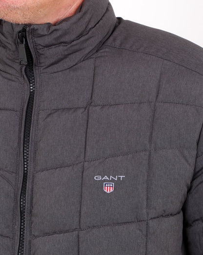 Gant Lw Cloud Jacket Charcoal Melange