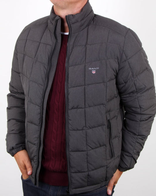 Gant Gant Lw Cloud Jacket Charcoal Melange