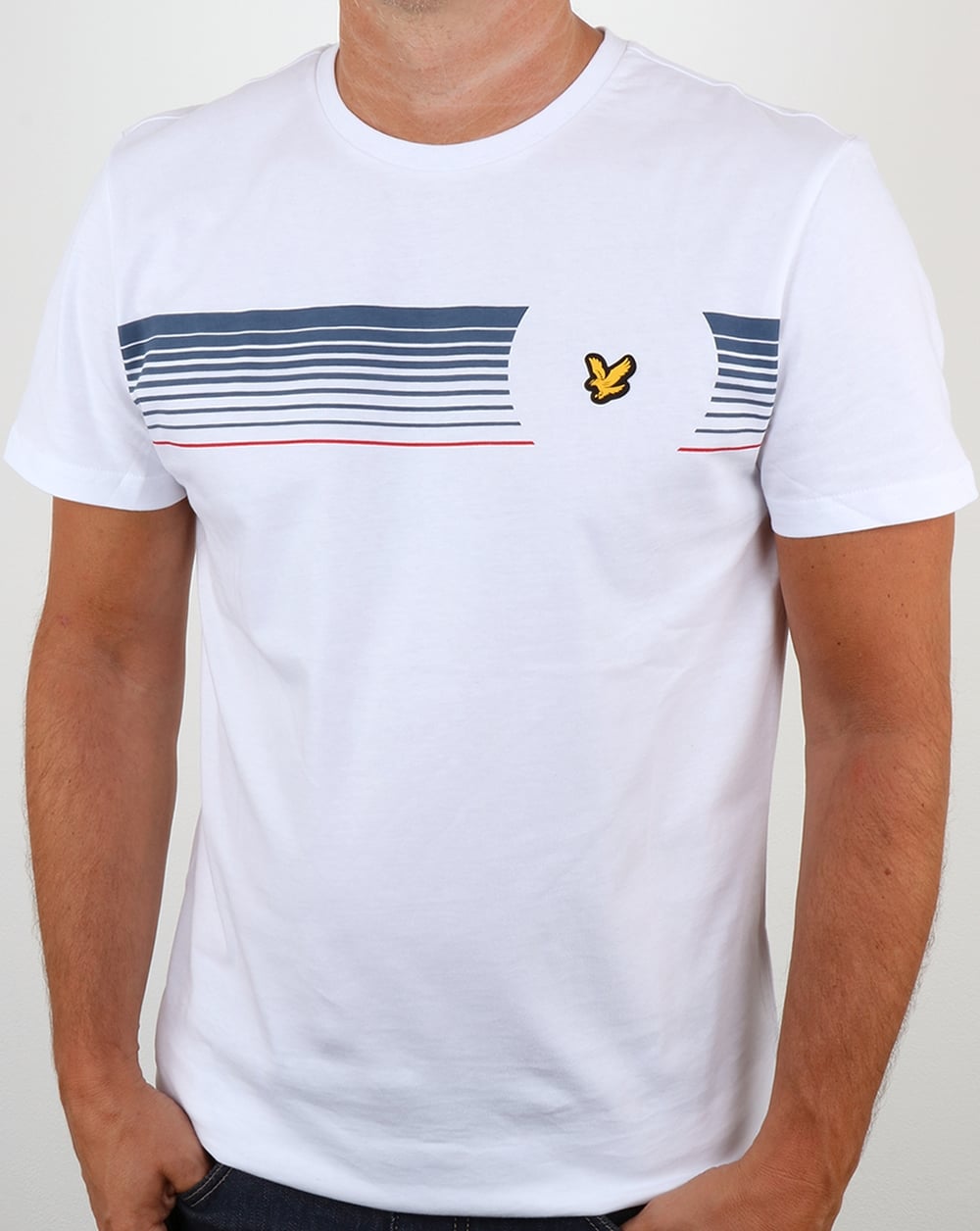 Lyle And Scott Robson Graphic T Shirt White