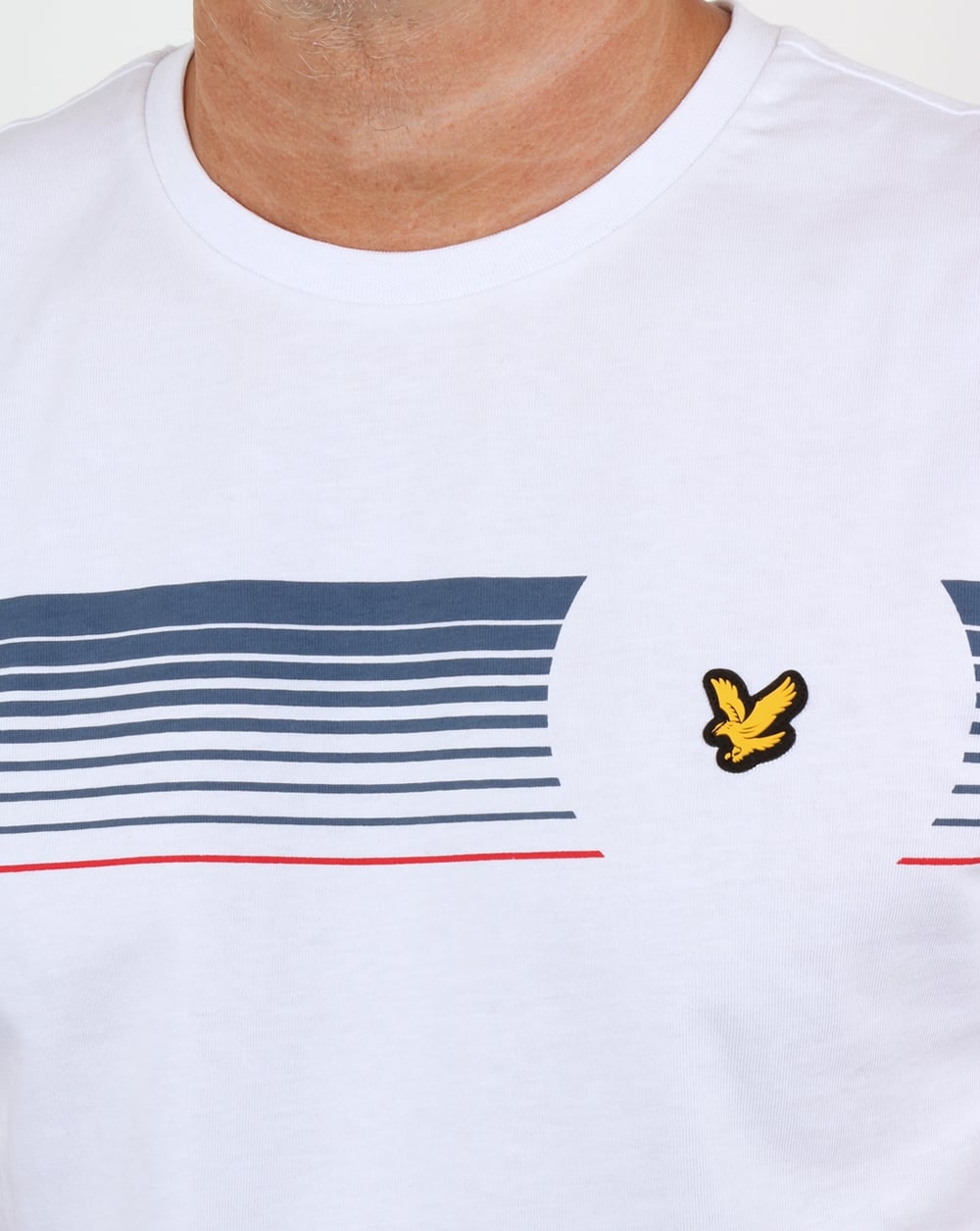 Lyle And Scott Robson Graphic T Shirt White