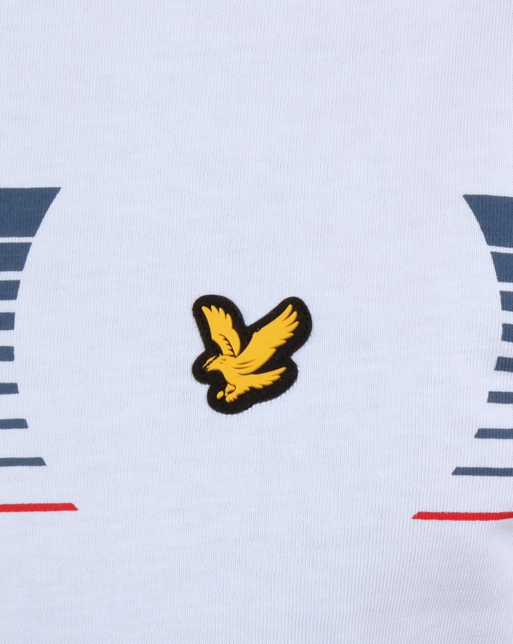 Lyle And Scott Robson Graphic T Shirt White