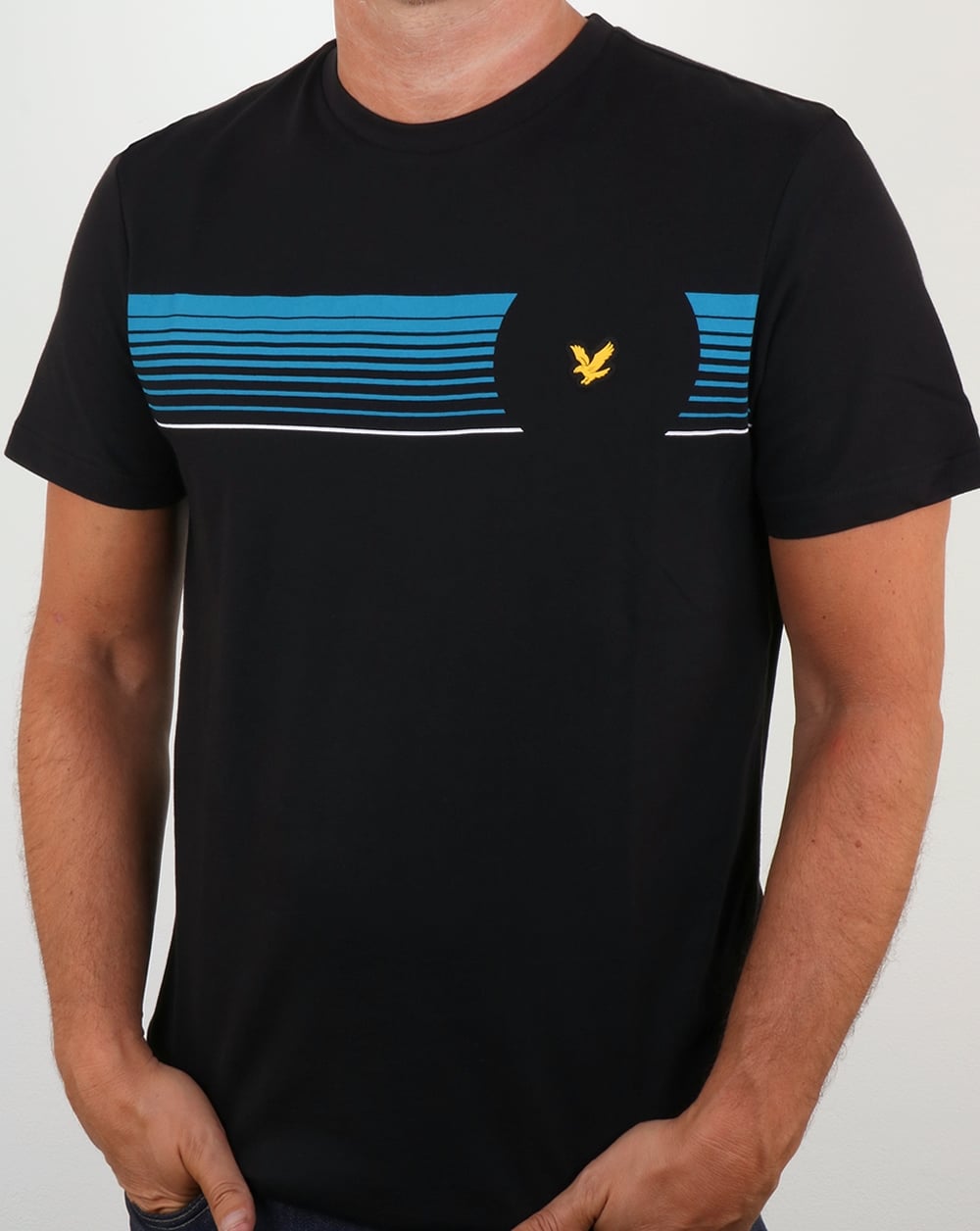 Lyle And Scott Robson Graphic T Shirt True Black