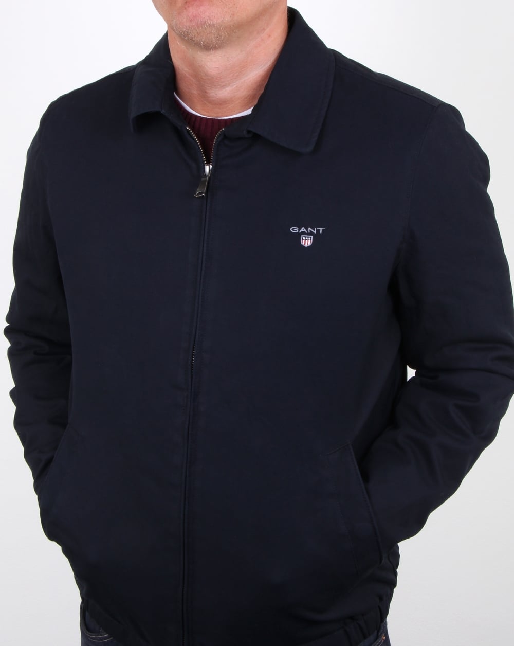 Gant Lined Windcheater Navy