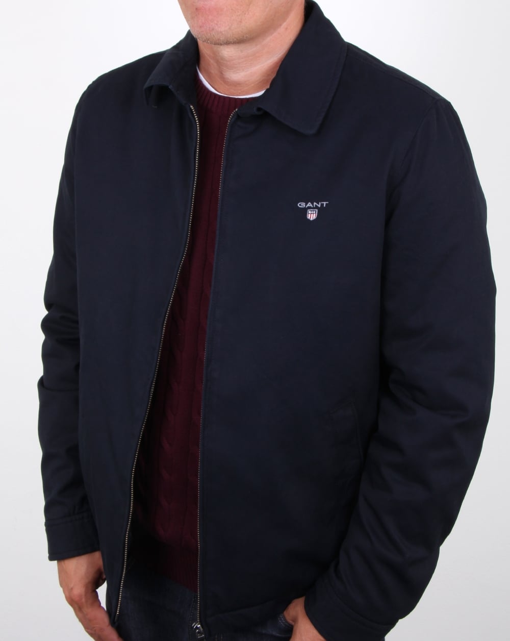 Gant Lined Windcheater Navy