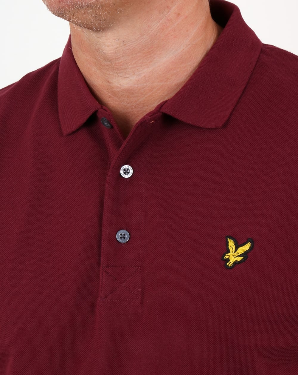 Lyle And Scott Polo Shirt Claret