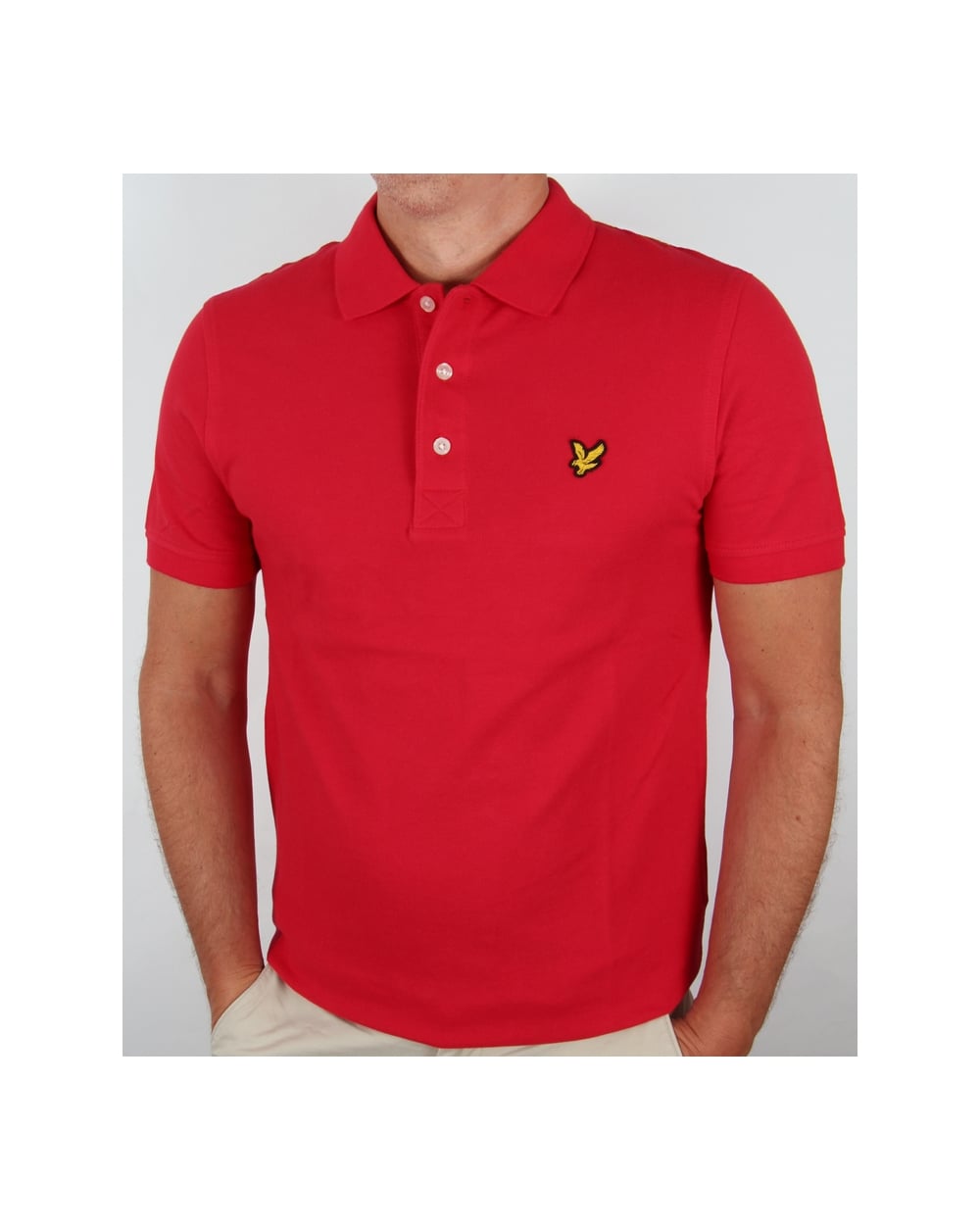 Lyle And Scott Polo Shirt Red