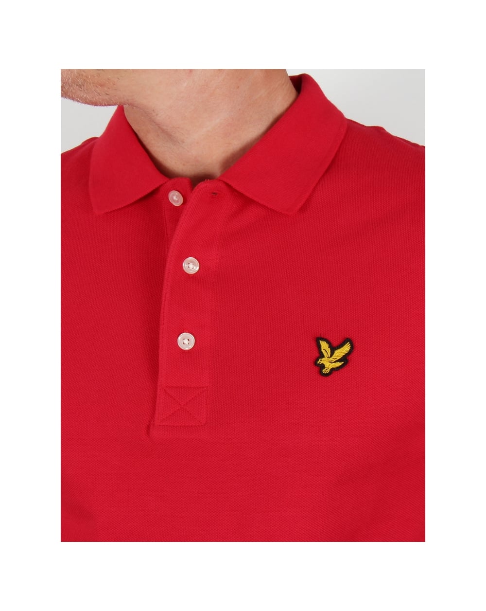 Lyle And Scott Polo Shirt Red