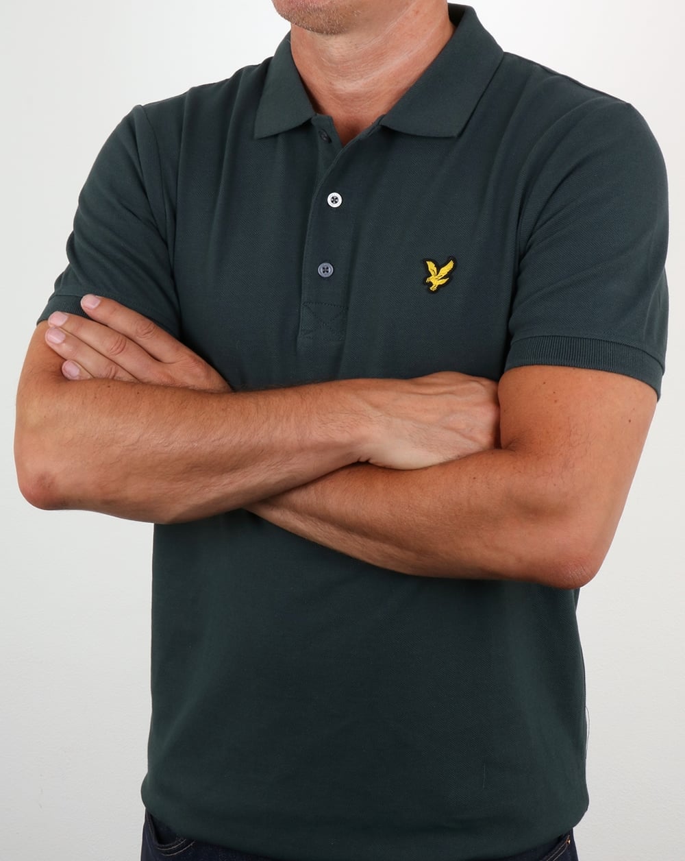 Lyle And Scott Polo Shirt Forest Green