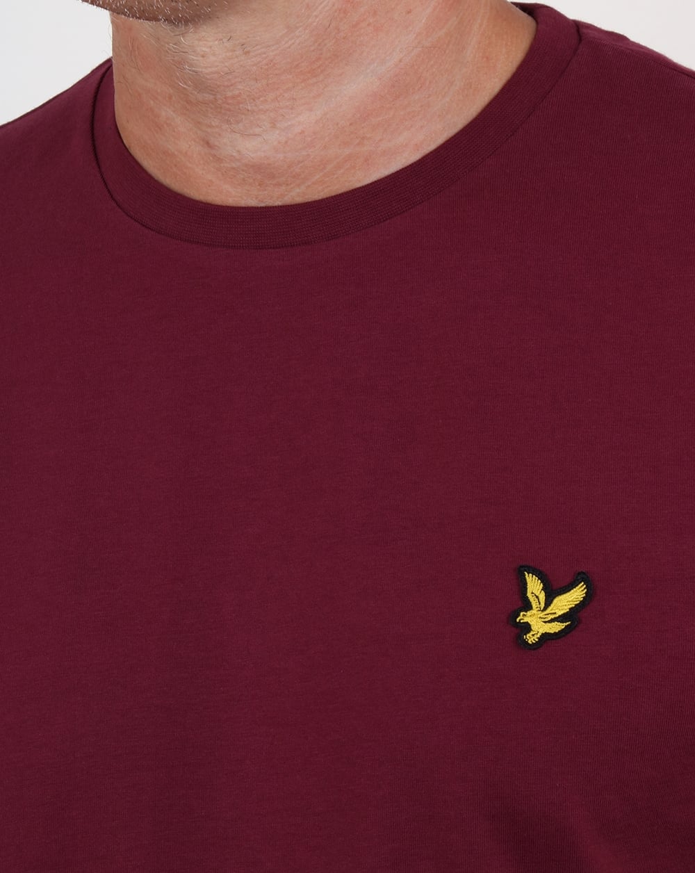 Lyle And Scott Long Sleeve T-shirt Claret