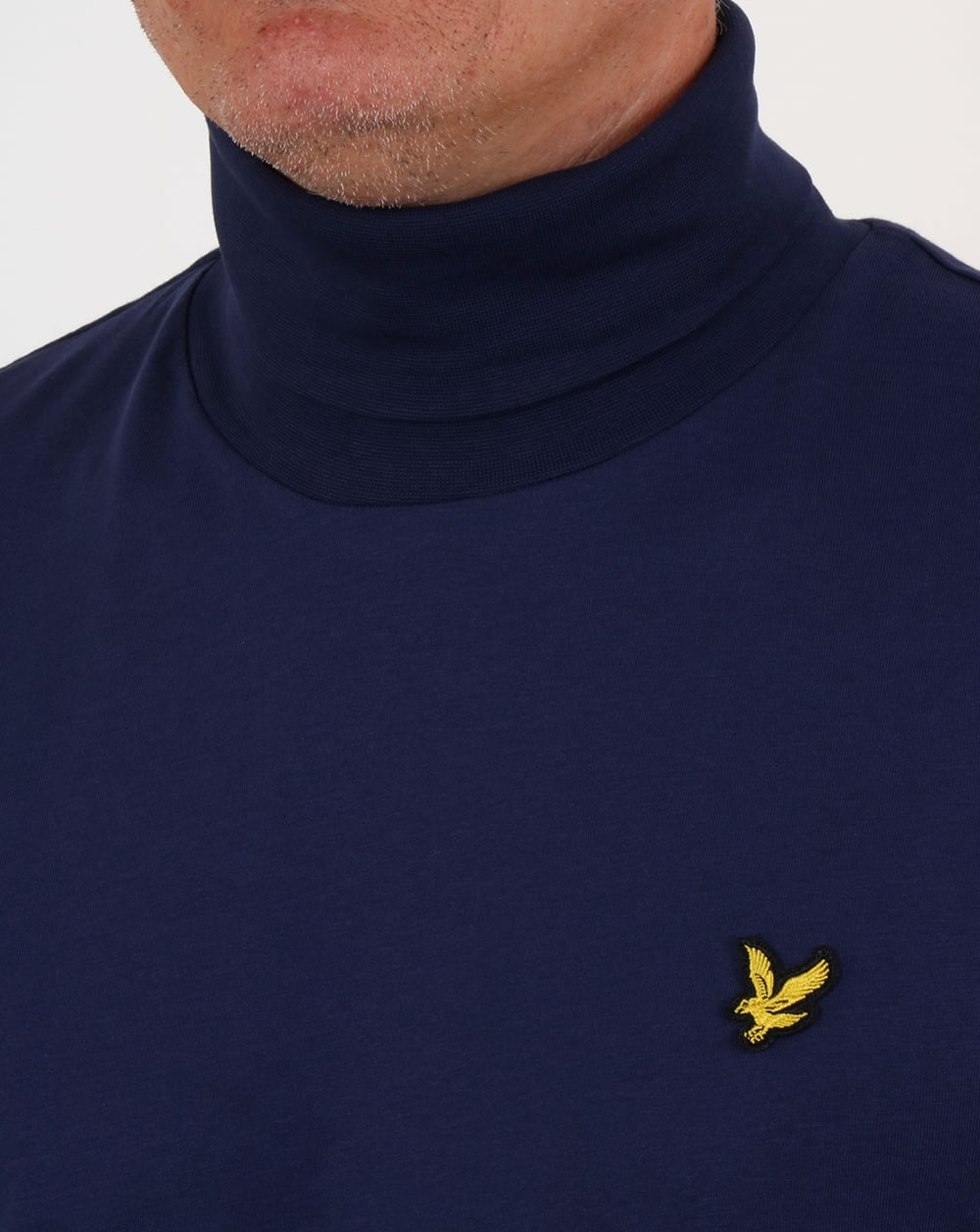 Lyle And Scott Roll Neck Navy