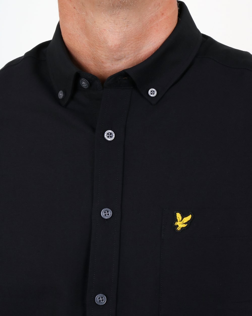Lyle And Scott Oxford Shirt Black