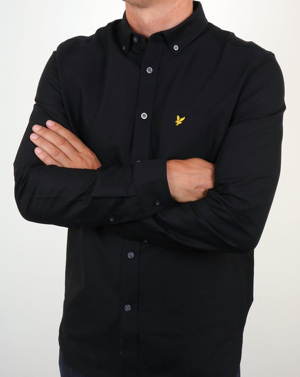 Lyle And Scott Oxford Shirt Black