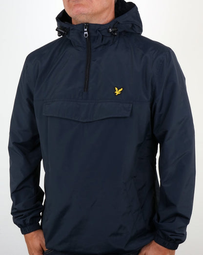 Lyle And Scott Qtr Zip Jacket Navy