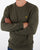 Lyle And Scott Honeycomb Sweatshirt Olive