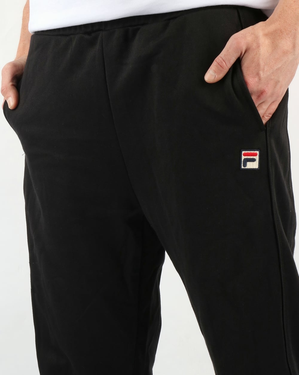 Fila Vintage Bianchi Track Pants Black