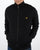 Lyle And Scott Funnel Neck Zip Through Sweatshirt True Black