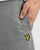 Lyle And Scott Slim Sweatpant Mid Grey Marl