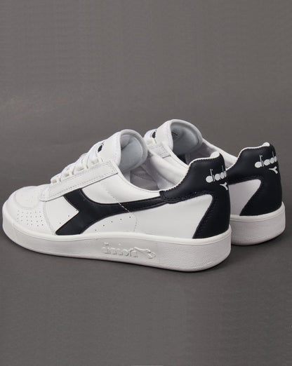 Diadora Borg Elite Trainers White - Navy