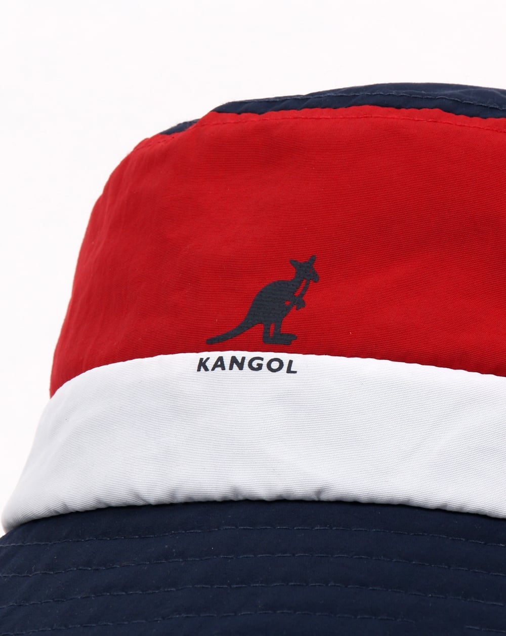 Kangol Bold Stripe Bucket Hat Navy
