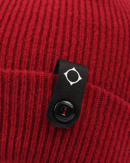 Ma.strum Detachable Id Beanie Red Alert