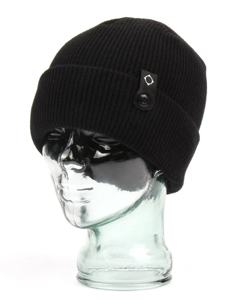 Ma.strum Detachable Id Beanie Jet Black