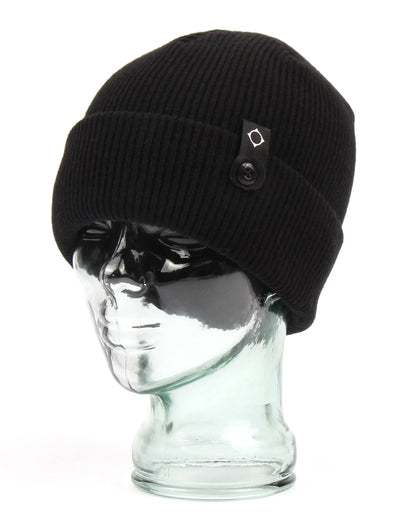 Ma.strum Detachable Id Beanie Jet Black