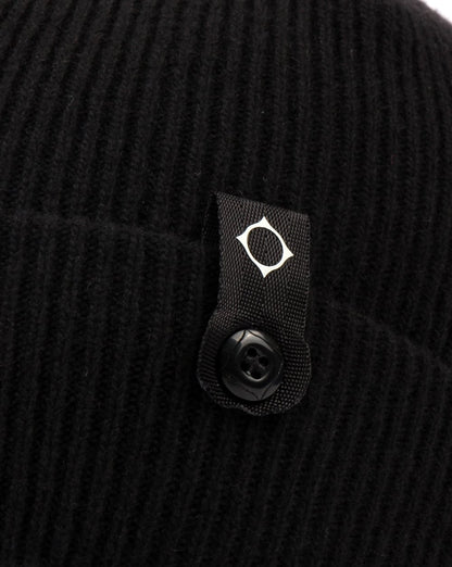 Ma.strum Detachable Id Beanie Jet Black