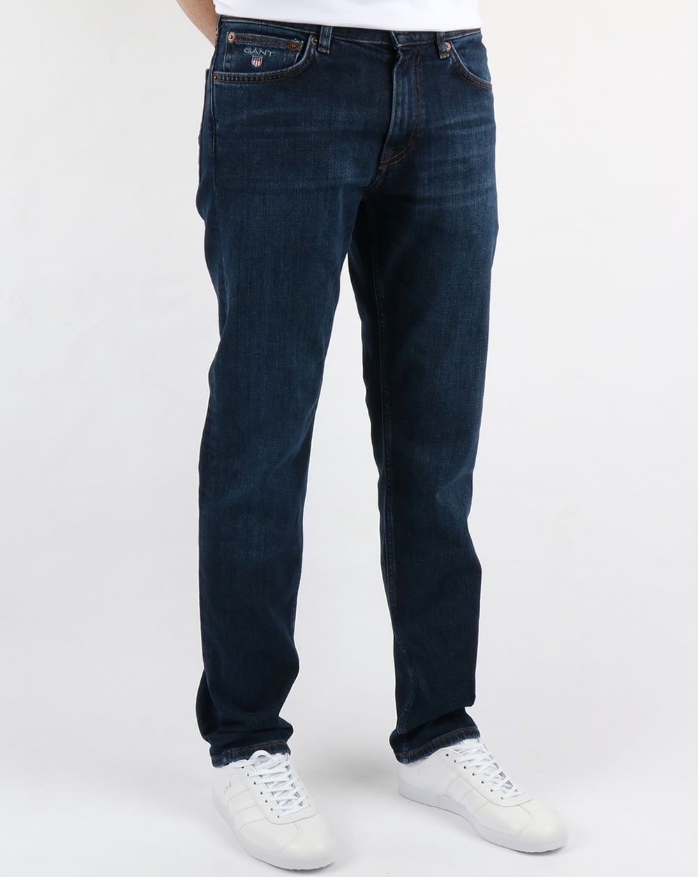 Gant Regular Jeans Dark Blue Worn In