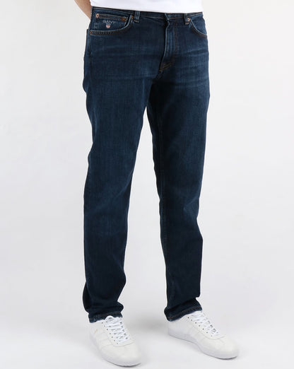 Gant Regular Jeans Dark Blue Worn In