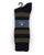 Gant 2 Pack Bar Stripe Socks Moss Green