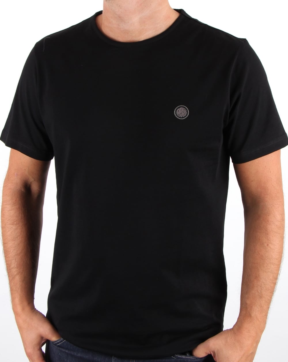 Pretty Green Mitchell T Shirt Black