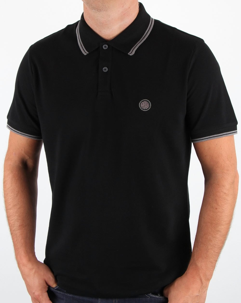 Pretty Green Barton Polo Shirt Black