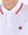 Pretty Green Barton Long Sleeve Tipped Polo White