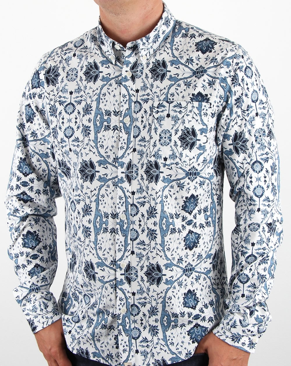 Pretty Green Ebury Shirt White