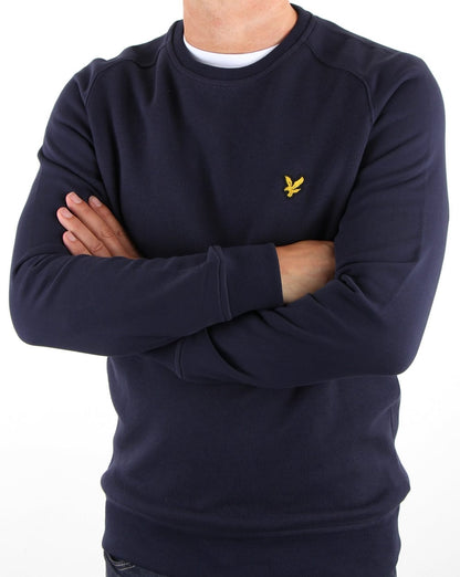 Lyle And Scott Honeycomb Sweatshirt Navy