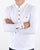 Farah Lester Long Sleeve Polo Shirt White