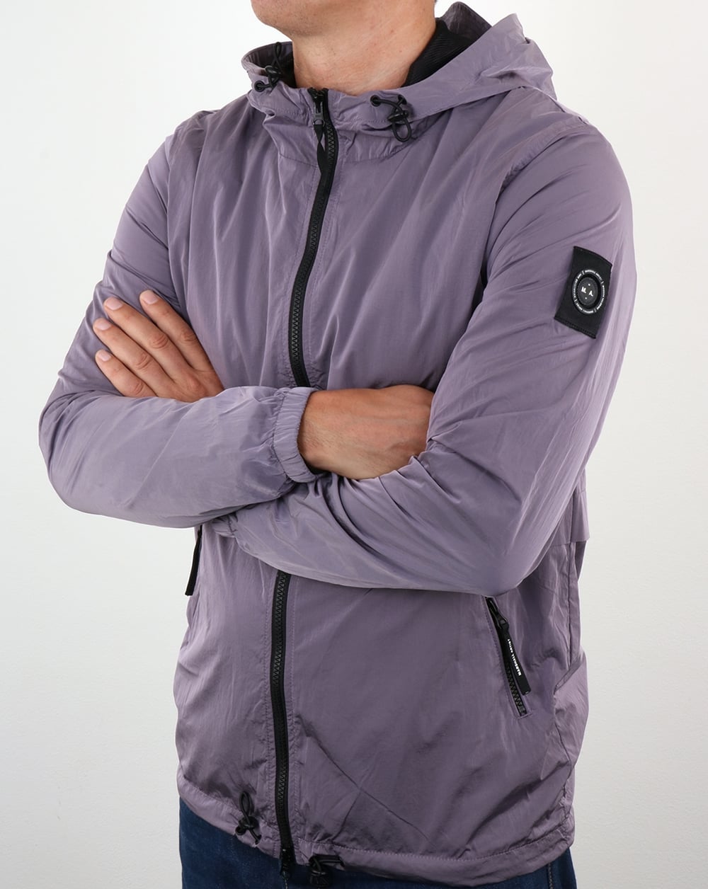 Marshall Artist Liquid Nylon Windrunner Lilac