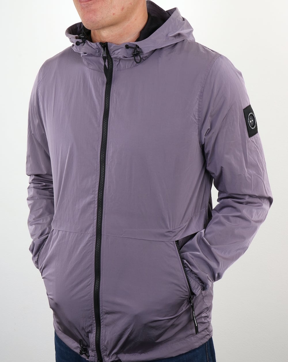 Marshall Artist Liquid Nylon Windrunner Lilac