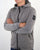 Marshall Artist Liquid Nylon Windrunner Silver Grey