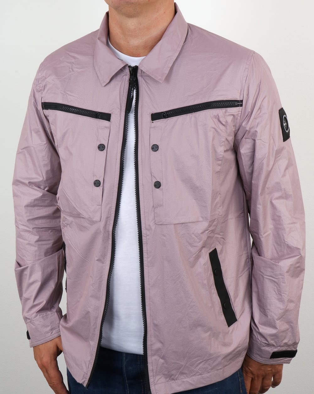 Marshall Artist Micro Ripstop Overshirt Rose Gold