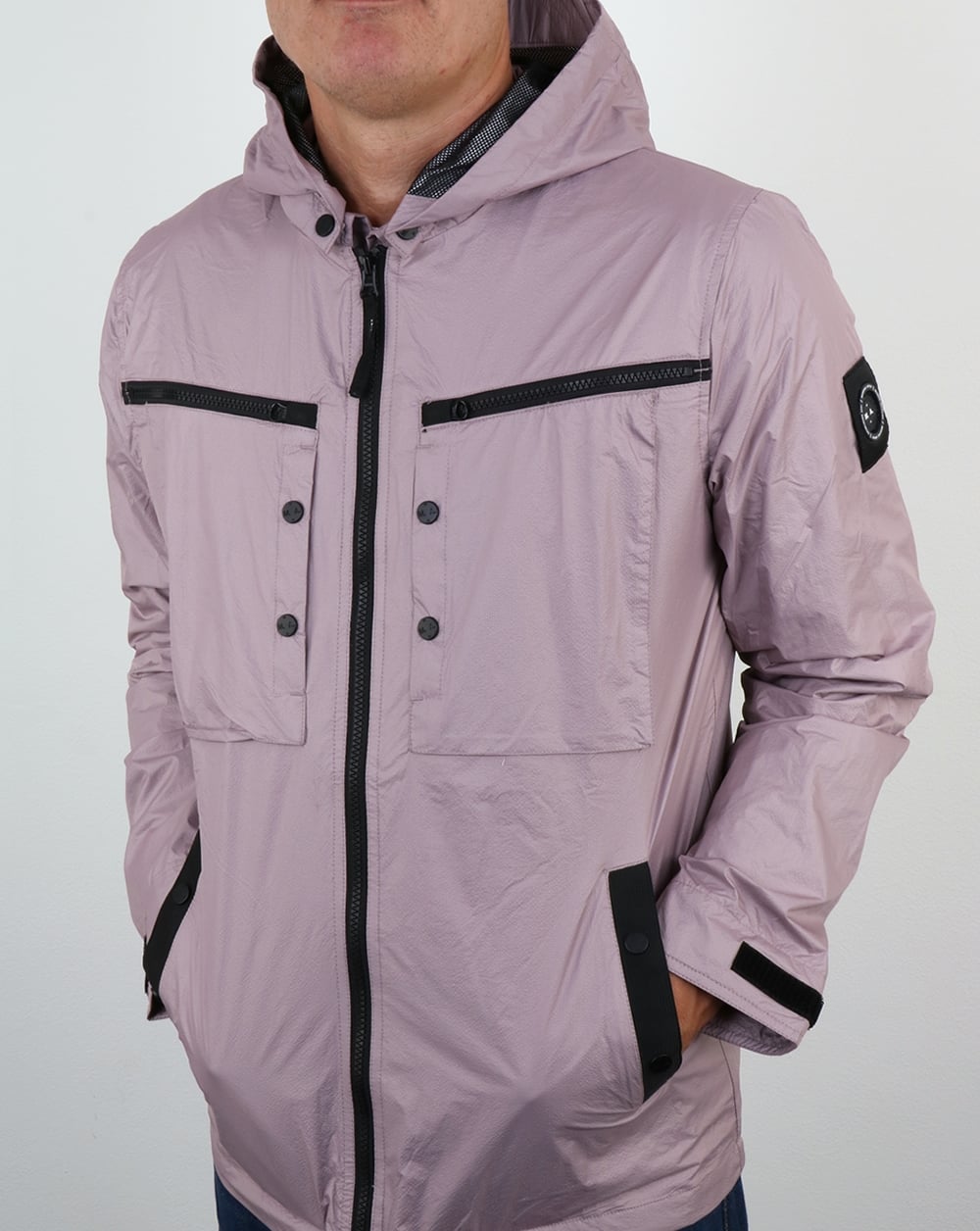 Marshall Artist Micro Ripstop Overshirt Rose Gold